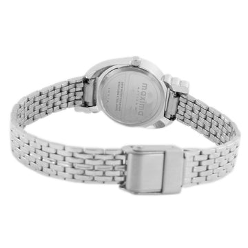 Maxima E-CO Women White Dial Analogue Watch - 41254CMLI